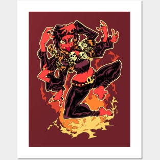 Kali girl Posters and Art